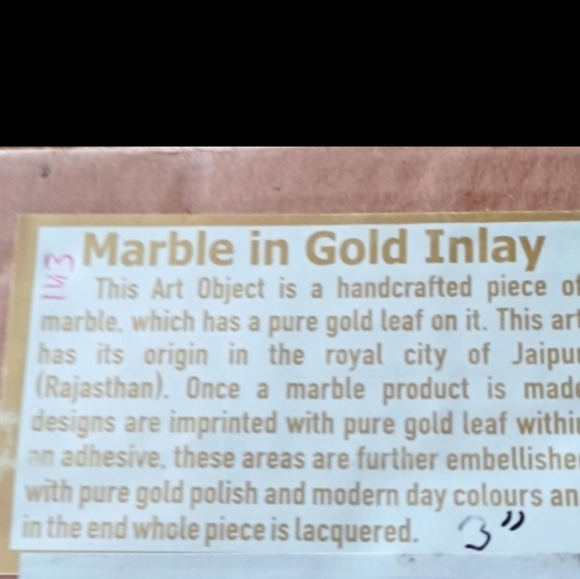 Marble Elephant Hand Crafted - Picture 7 of 16